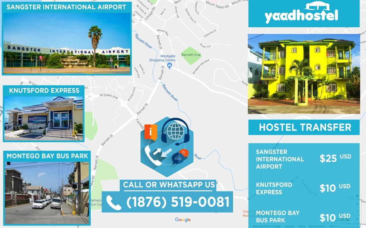 Yaad Hostel Бухта Монтего Экстерьер фото